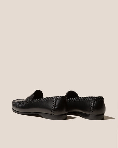 SASTRE SUPPLE SHINY - Braided Seam Slip-On Loafer - Hereu for sale