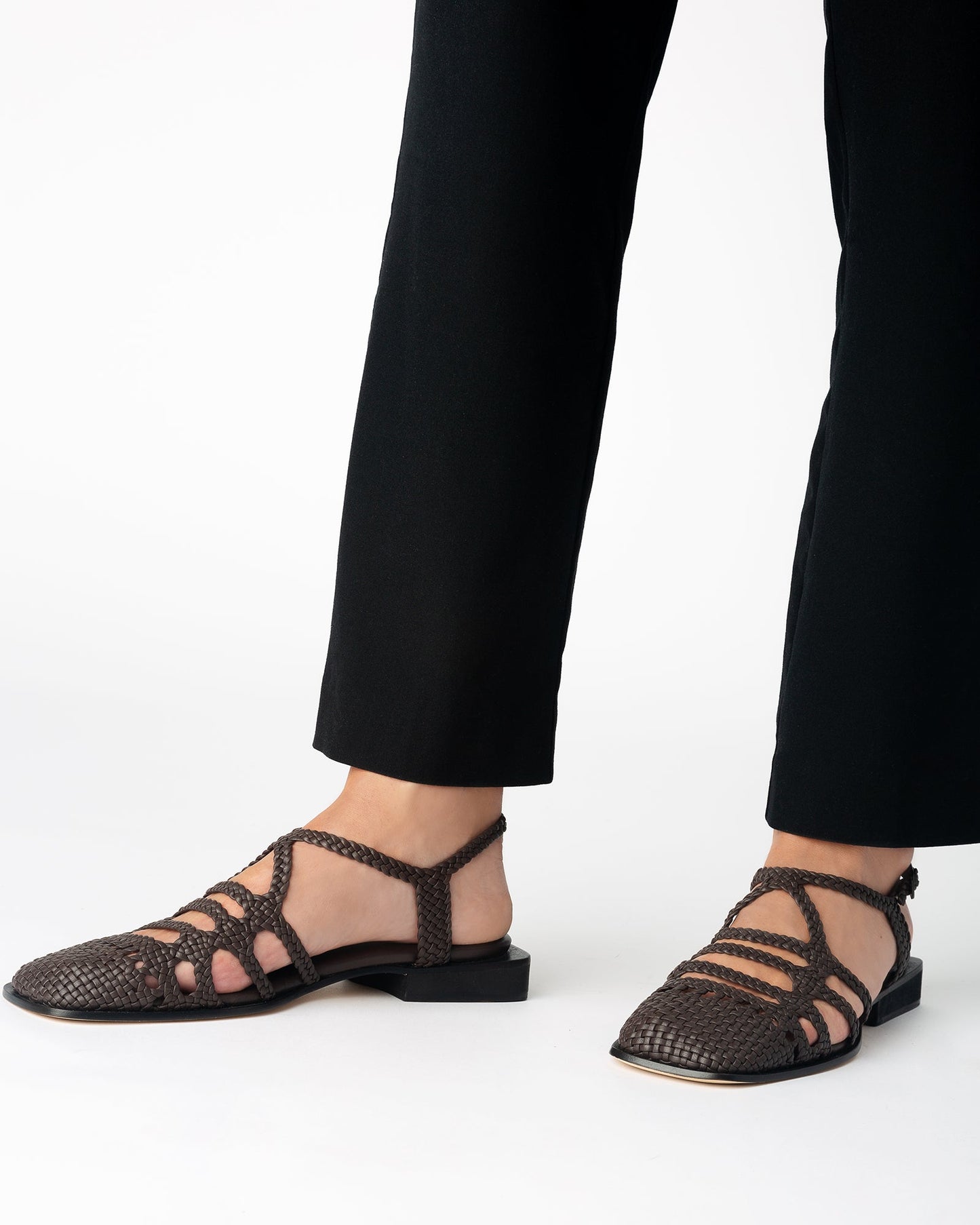 BARANA - Woven Slingback Mule - Hereu online
