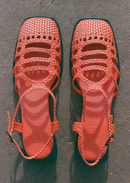 BARANA - Woven Slingback Mule - Hereu online