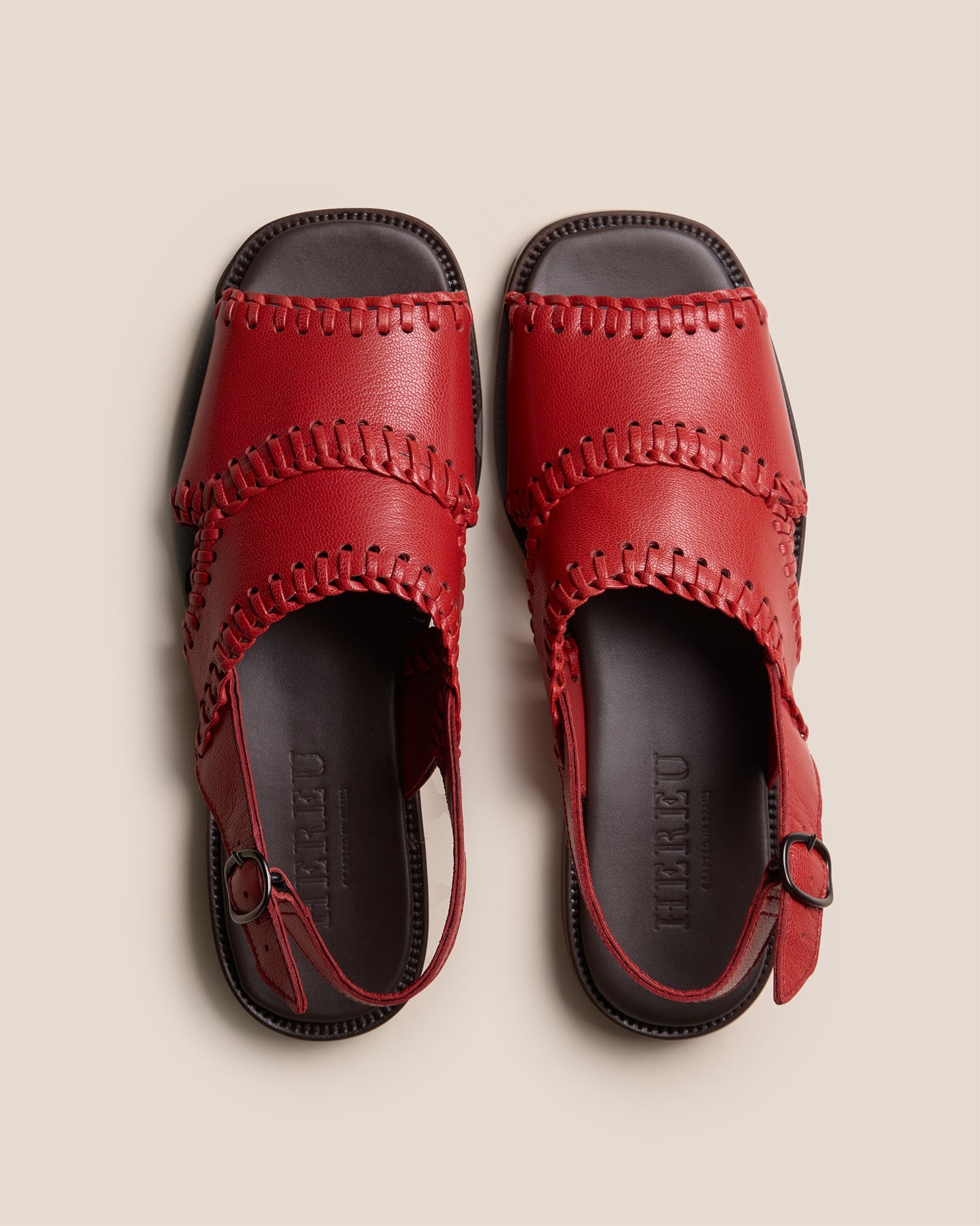 SASTRE SANDAL - Braided Seam Sandal - Hereu US