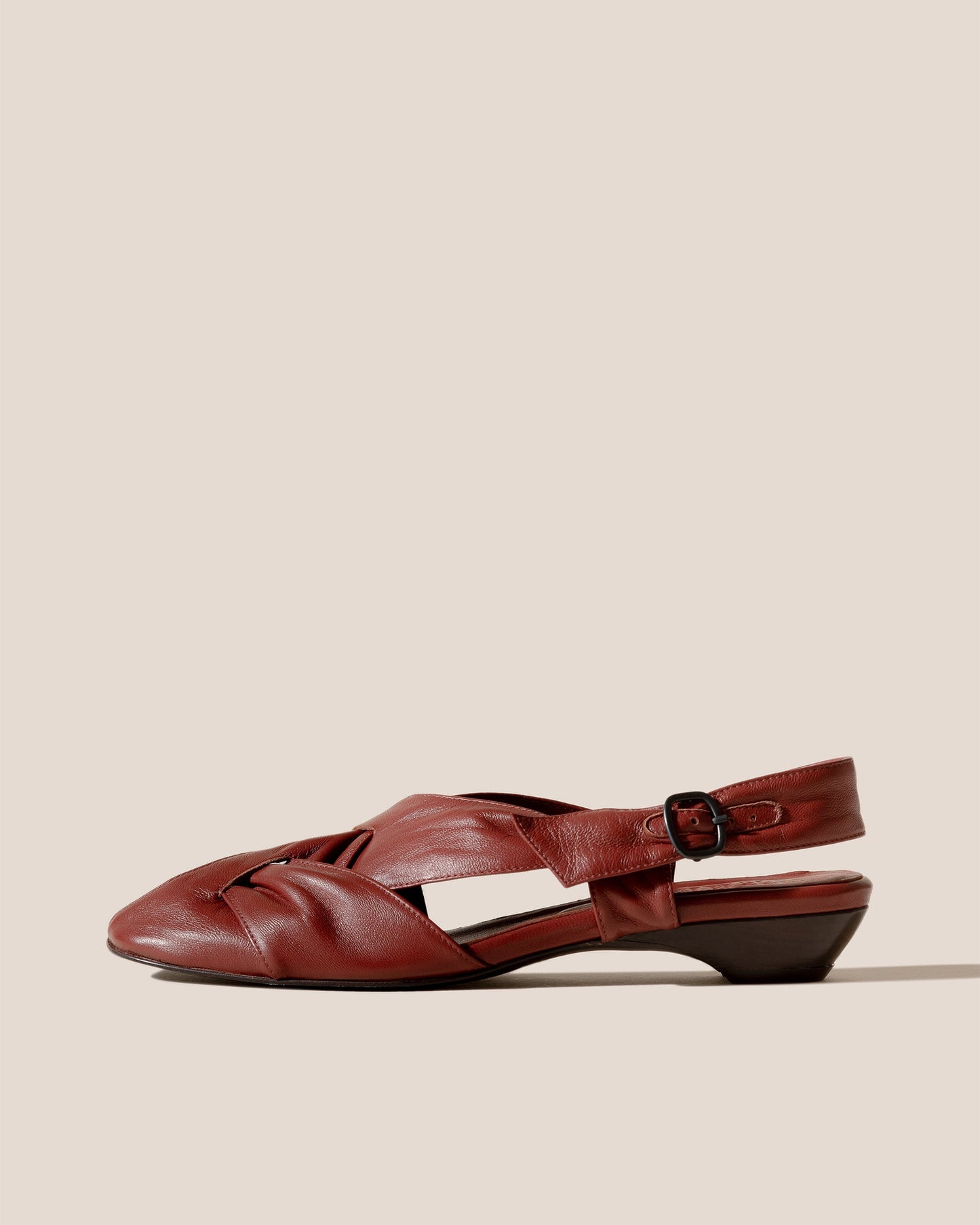 MAIA - Ruched Interlaced Sandal - Hereu outlet