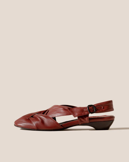 MAIA - Ruched Interlaced Sandal - Hereu outlet