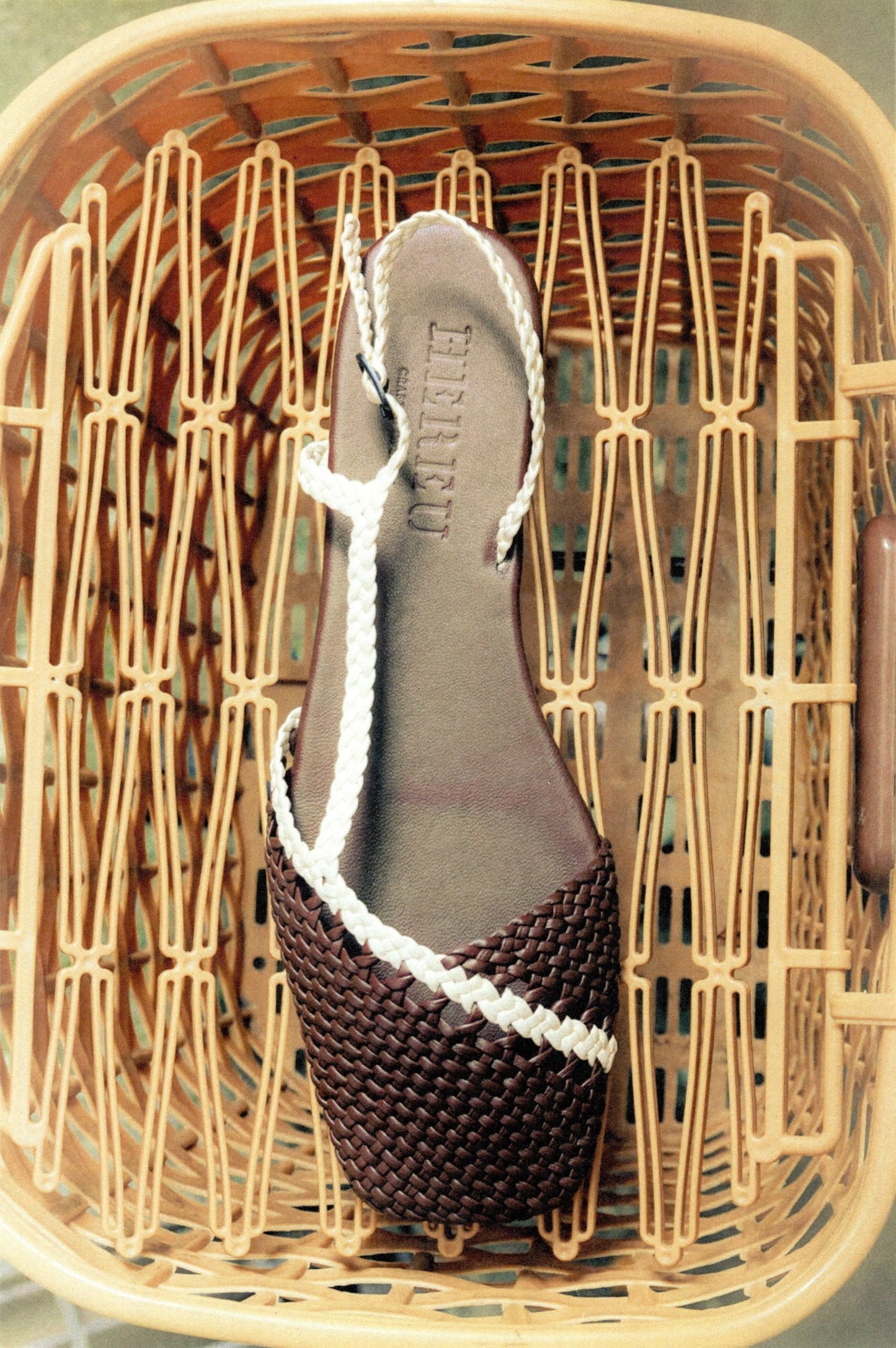 RONDAIA - Woven Asymmetrical Sandal - Hereu on sale