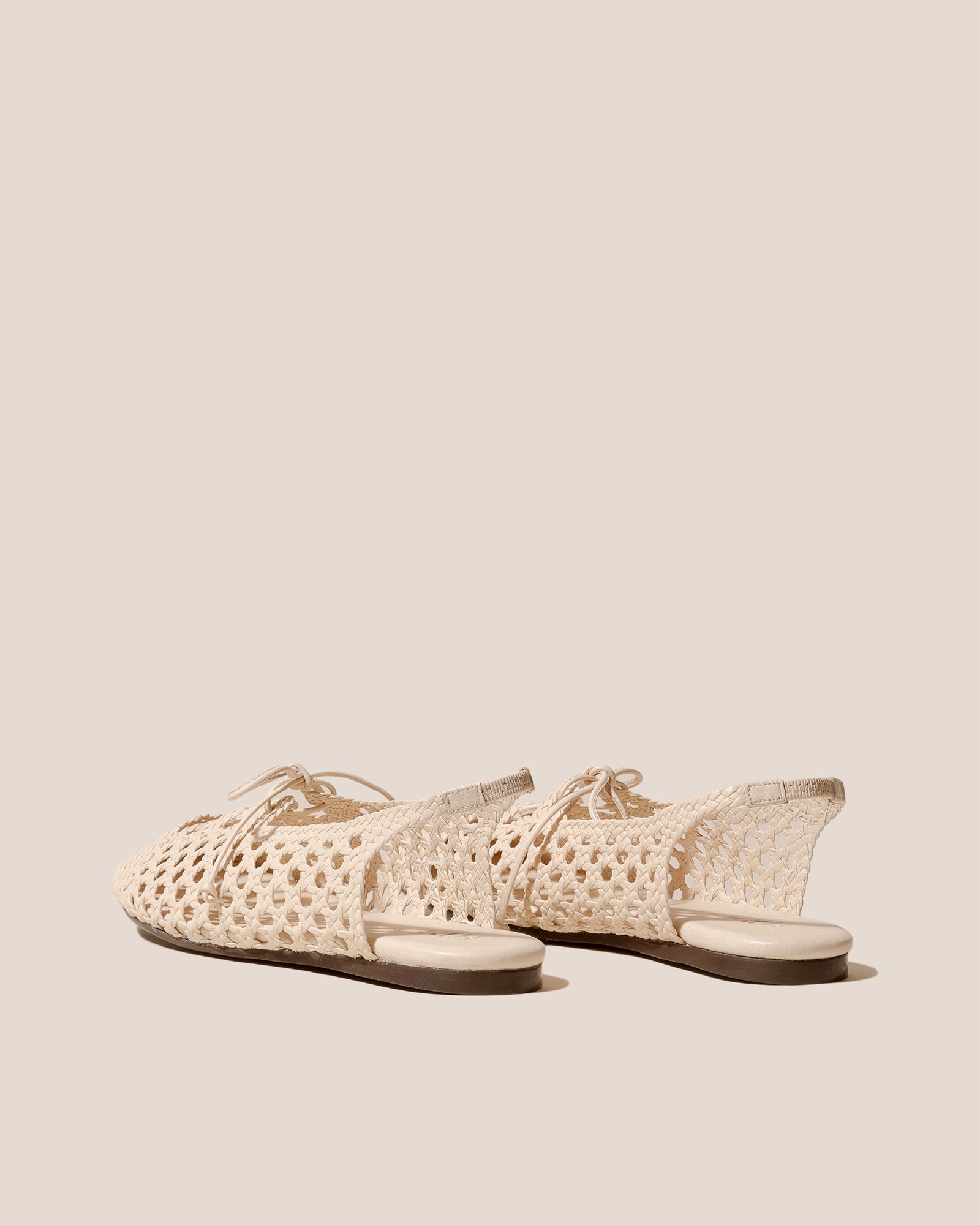SARDANA - Lace-up Woven Slingback Sandal - Hereu discount