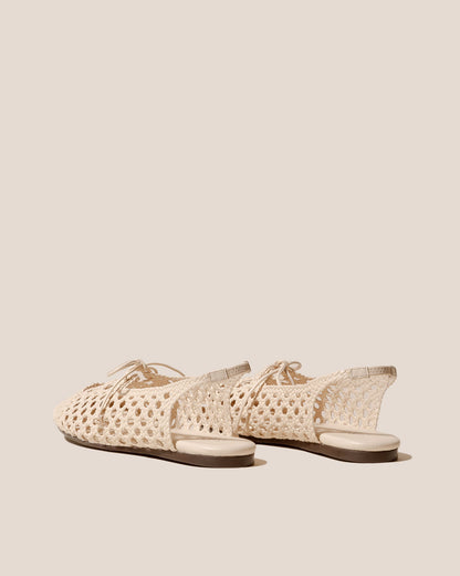 SARDANA - Lace-up Woven Slingback Sandal - Hereu discount
