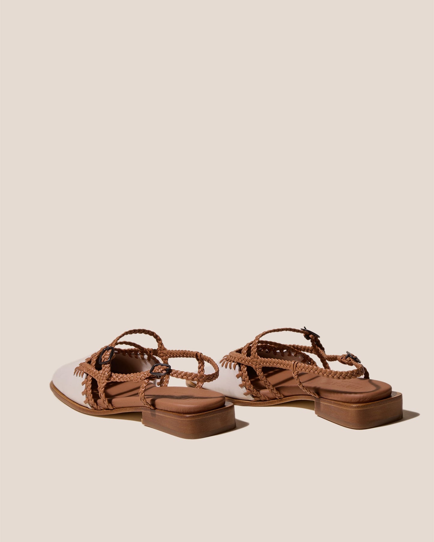 ADRATA - Woven Square-Toe Sandal - Hereu discount