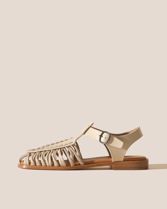 ALARO - Square-Toe T-bar Sandal - Hereu online