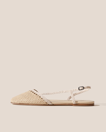 RONDAIA - Woven Asymmetrical Sandal - Hereu near me