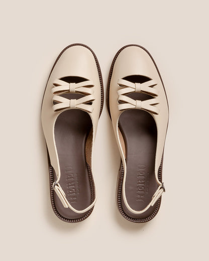 FEMENIA - Slingback Bow-detail Sandal - Hereu sale