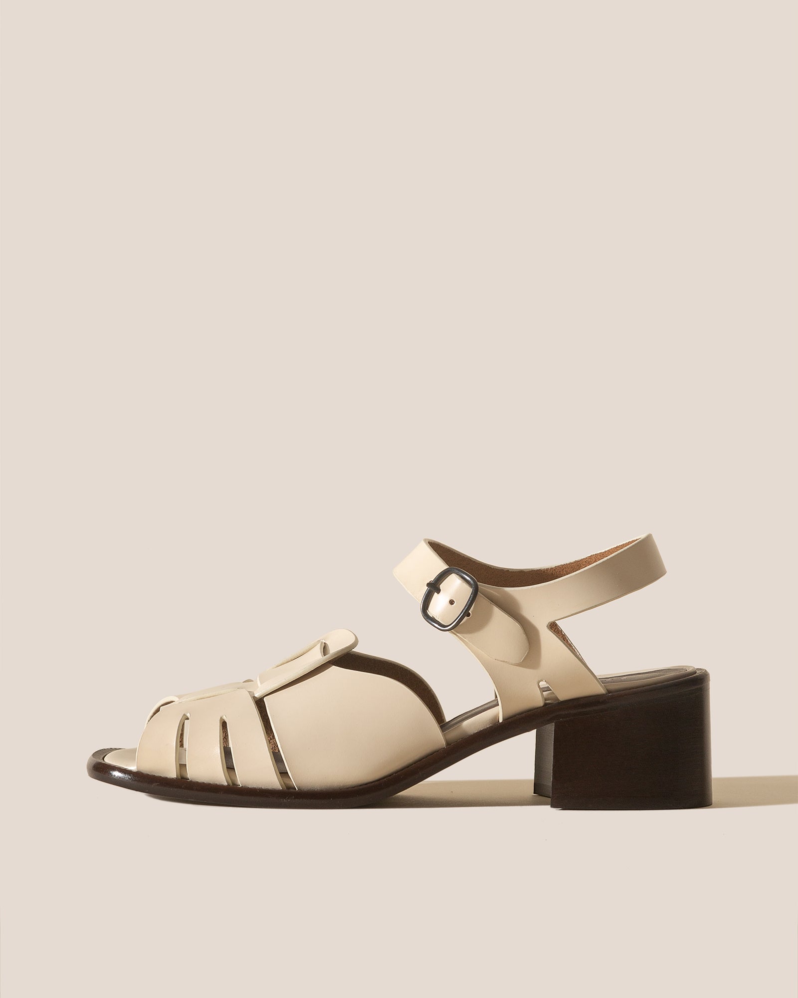 ANCORA SQUARED HEELED - Open-Toe Fisherman Sandal - Hereu for sale