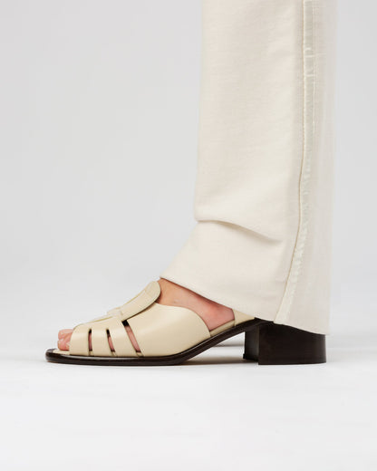 ANCORA SQUARED HEELED - Open-Toe Fisherman Sandal - Hereu for sale