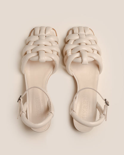CABERSA HEELED - Padded Fisherman Sandal - Hereu discount