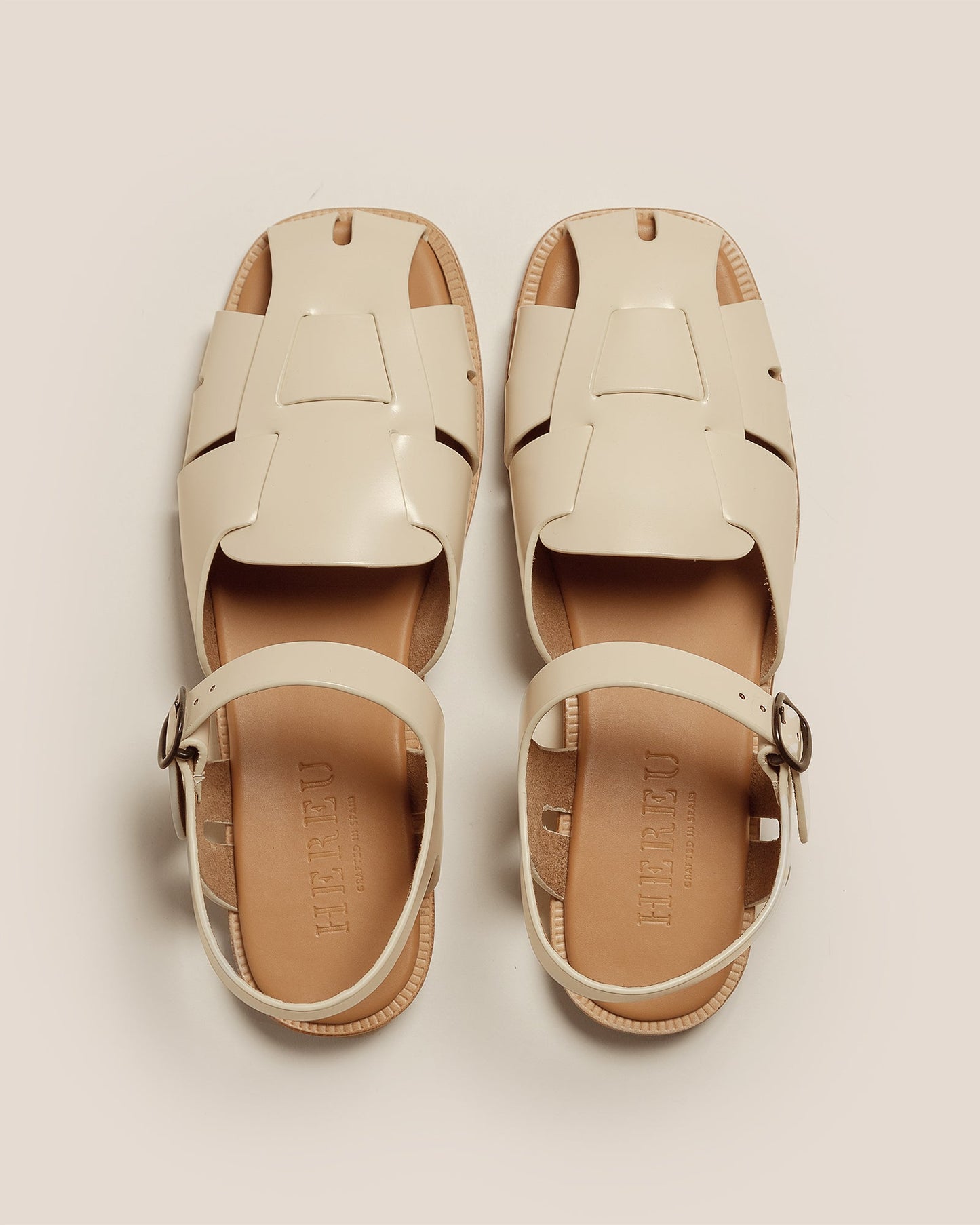 PEDRA - Squared Closed-Toe Fisherman Sandal - Hereu online
