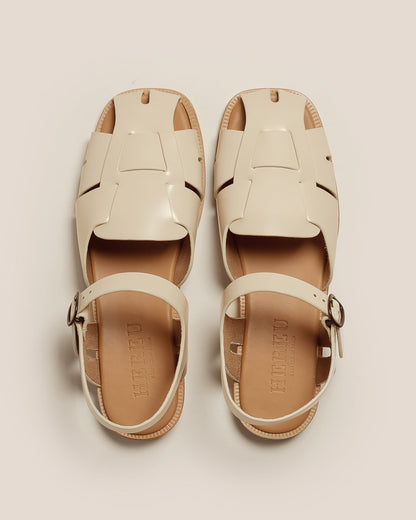 PEDRA - Squared Closed-Toe Fisherman Sandal - Hereu online