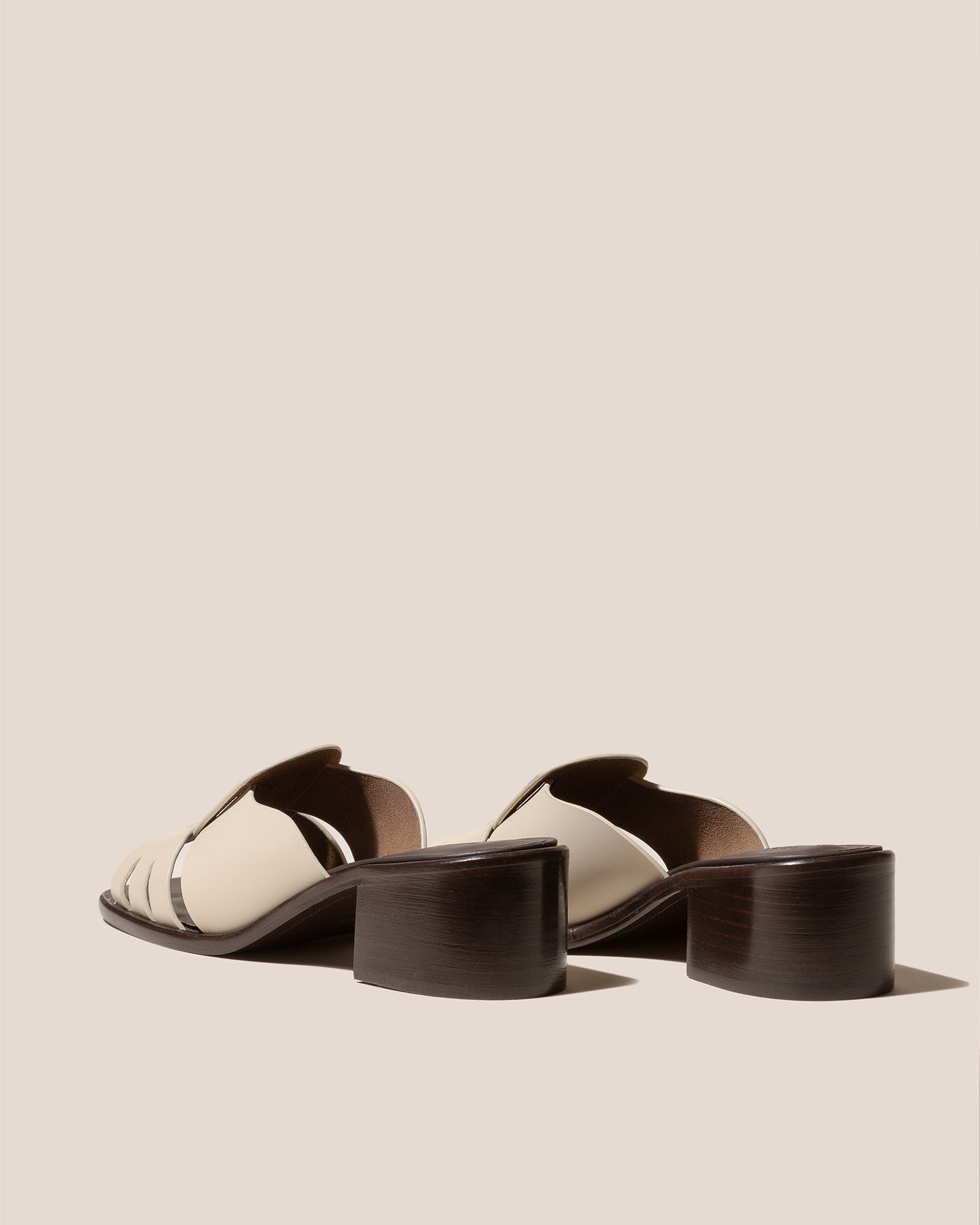 ANCORA SQUARED HEELED SLIDE - Heeled Fisherman Slide - Hereu for sale