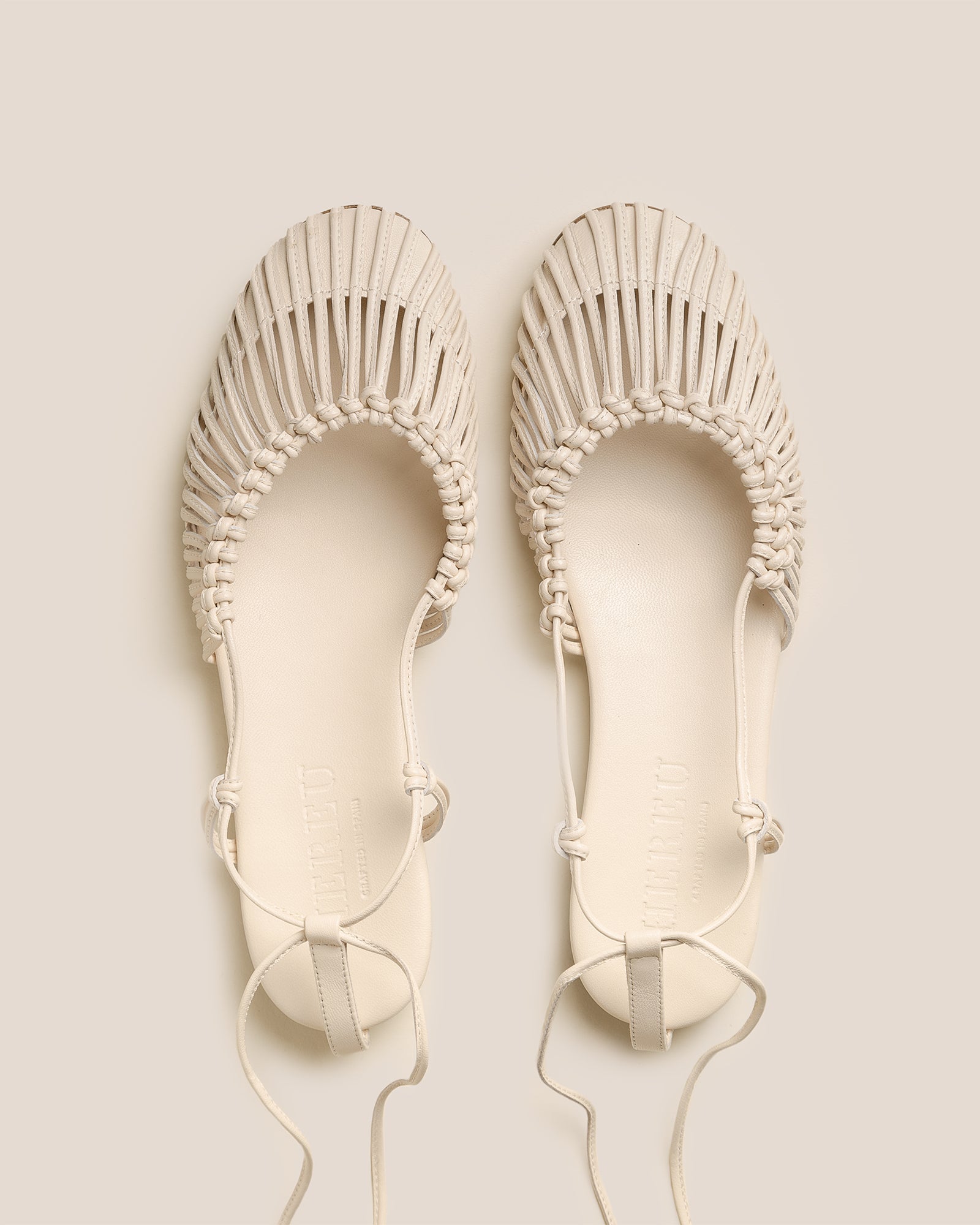 MANTERA - Round-Toe Knotted Sandal - Hereu discount