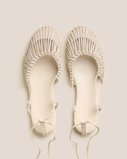 MANTERA - Round-Toe Knotted Sandal - Hereu discount