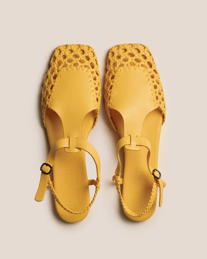REIXA - Woven T-bar Sandal - Hereu US
