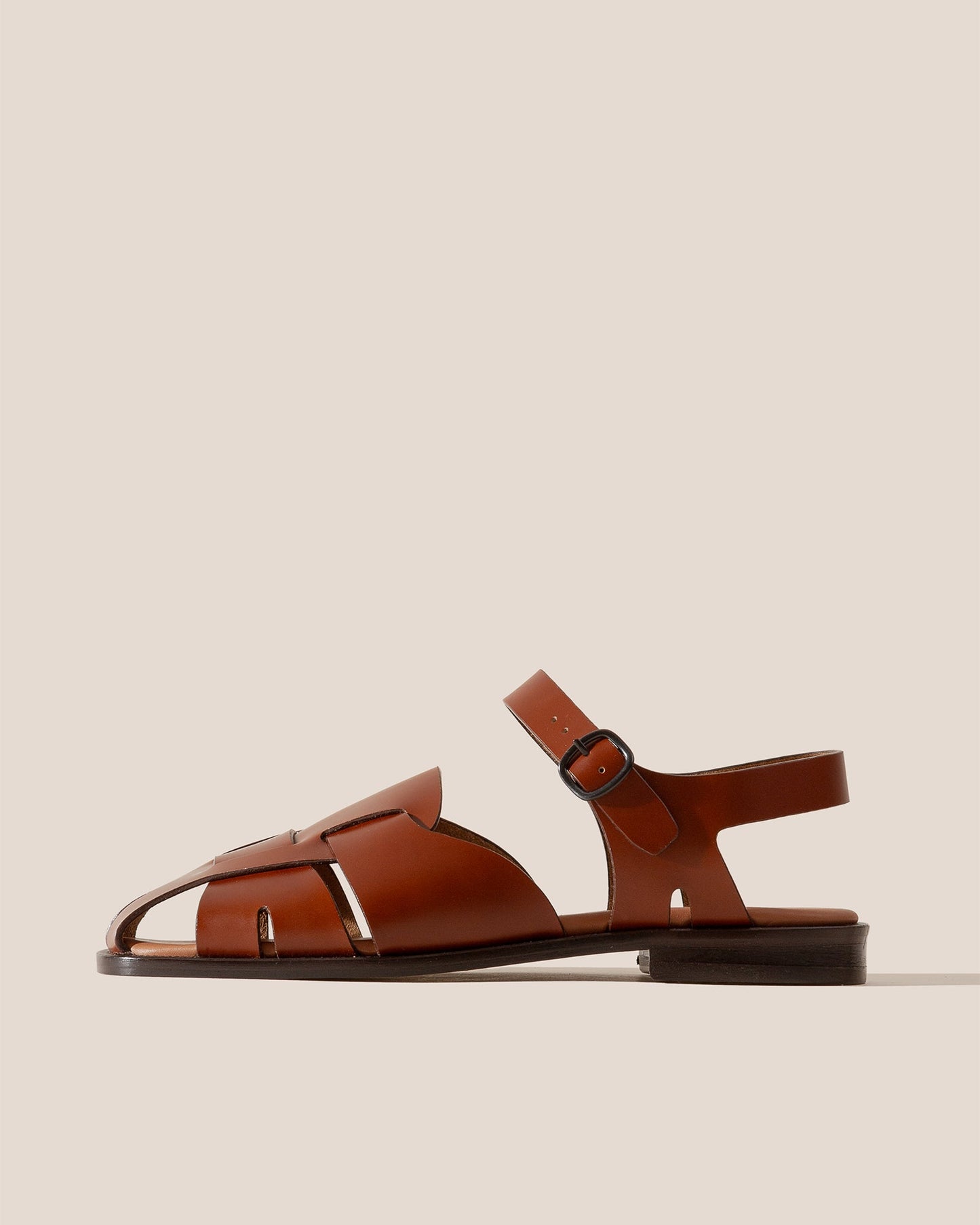 PEDRA - Squared Closed-Toe Fisherman Sandal - Hereu sale