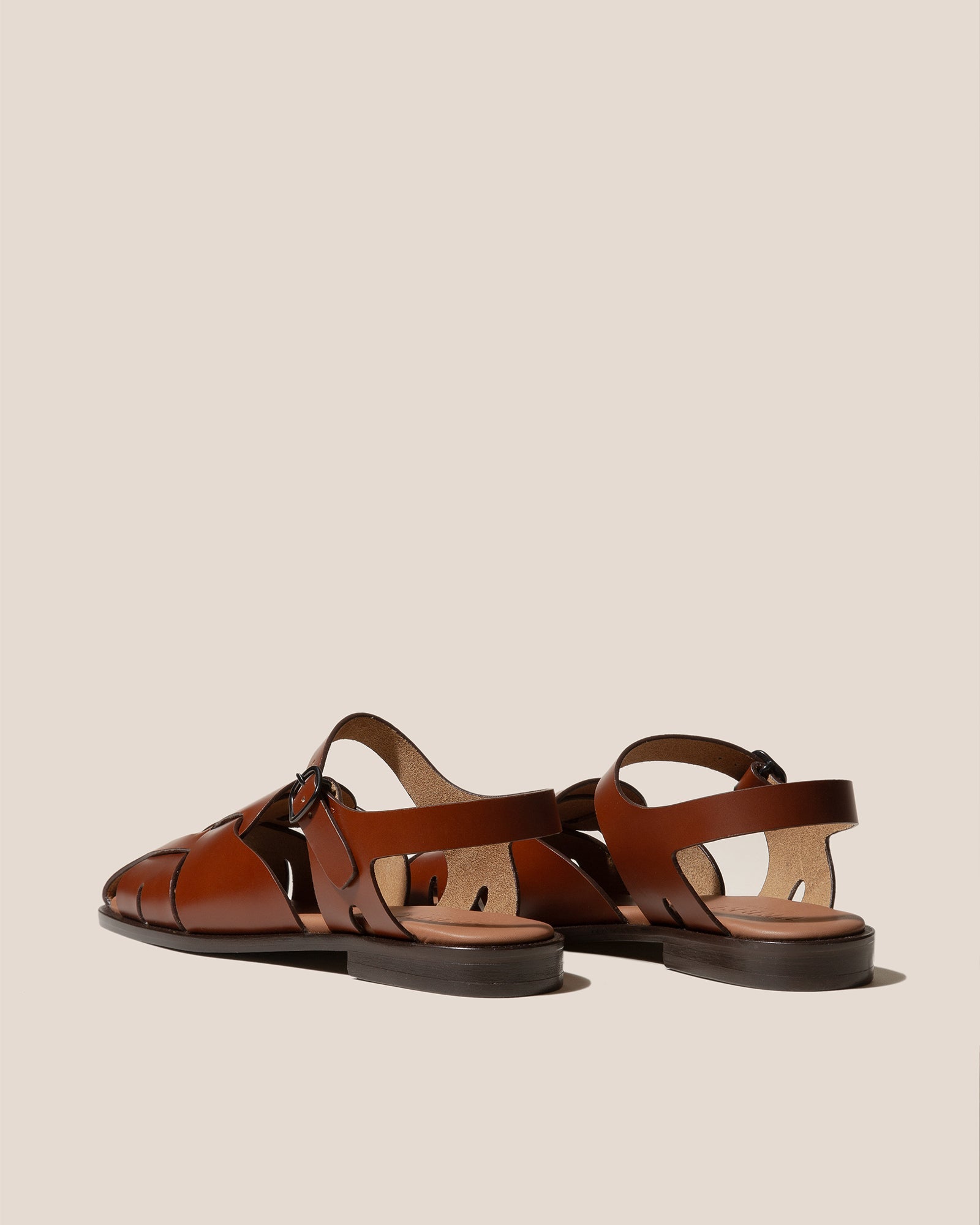 PEDRA - Squared Closed-Toe Fisherman Sandal - Hereu sale
