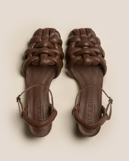 CABERSA HEELED - Padded Fisherman Sandal - Hereu on sale