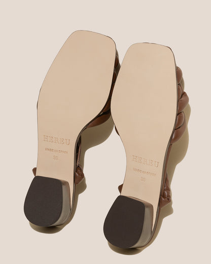 CABERSA HEELED - Padded Fisherman Sandal - Hereu on sale