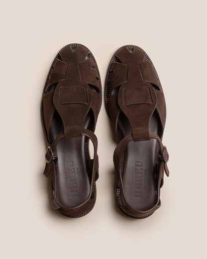 PESCA SUEDE - Fisherman Sandal - Hereu online