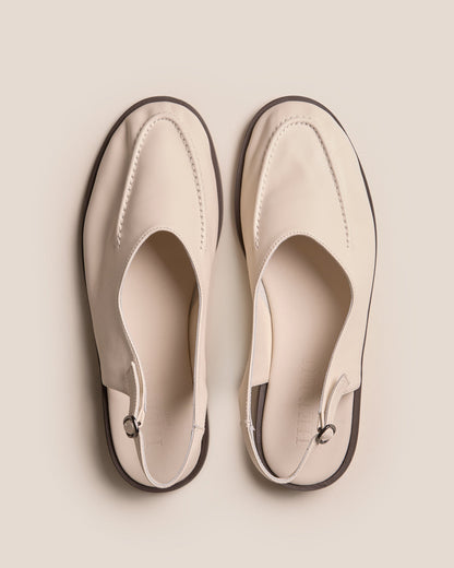 JULIOL SLINGBACK - High-Cut Deconstructed Slingback Loafer - Hereu near me