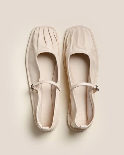 DANSA - Pleated-Toe Mary Jane Pump - Hereu for sale