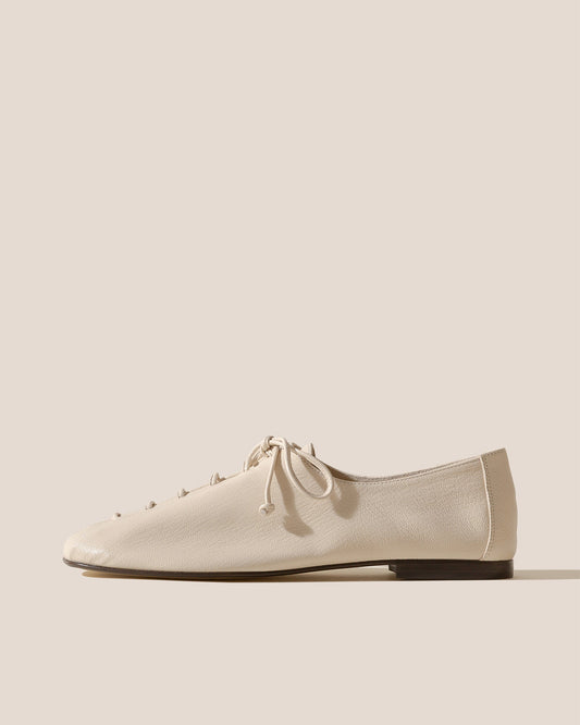 PLEGADA SHINY - Deconstructed Lace-up Shoe - Hereu discount