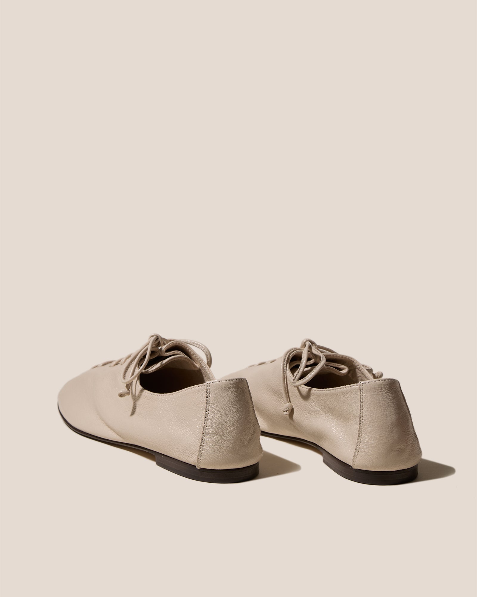 PLEGADA SHINY - Deconstructed Lace-up Shoe - Hereu discount
