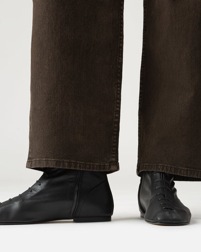 PLEGADA BOOT - Deconstructed Lace-up Boot - Hereu near me