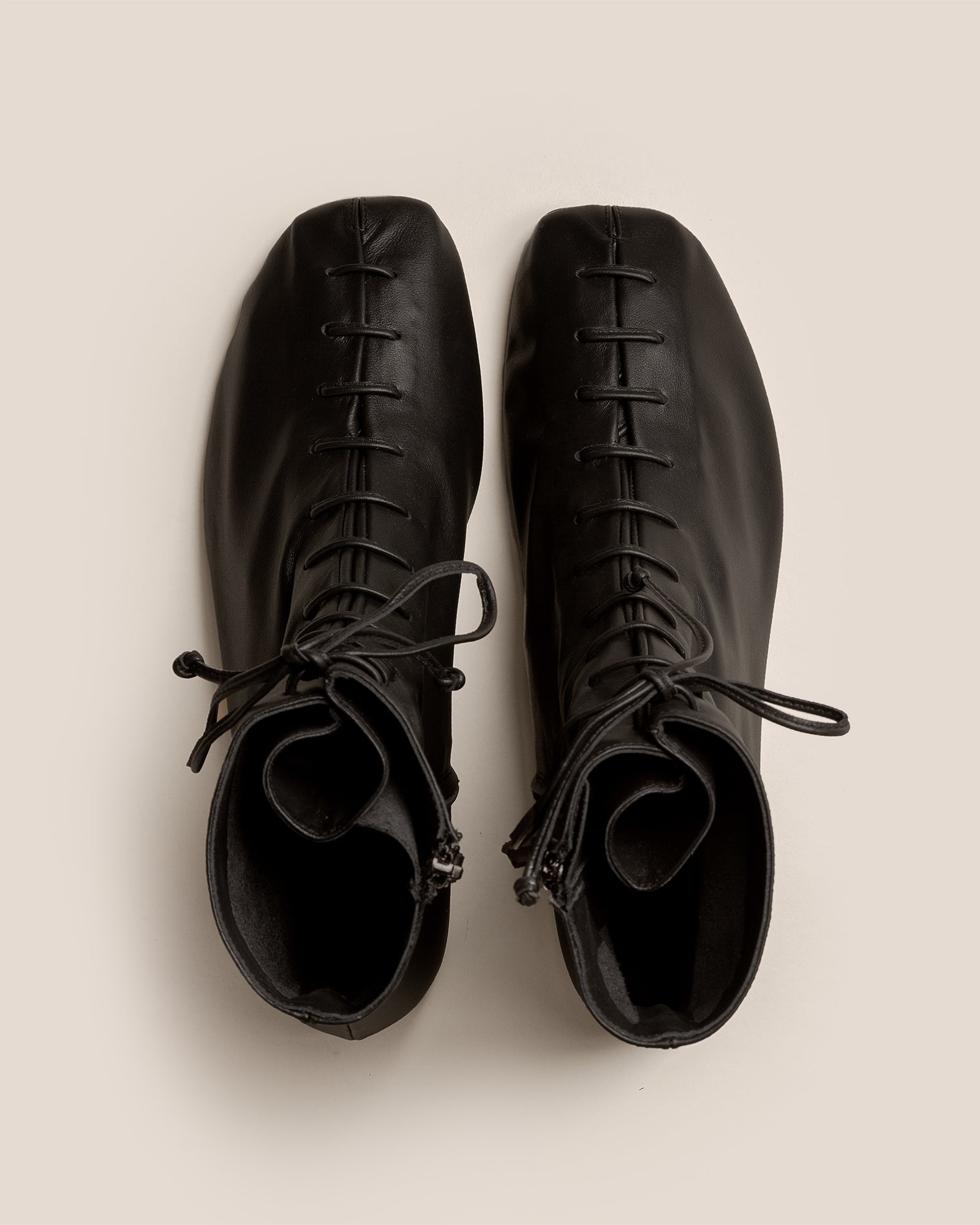 PLEGADA BOOT - Deconstructed Lace-up Boot - Hereu on sale