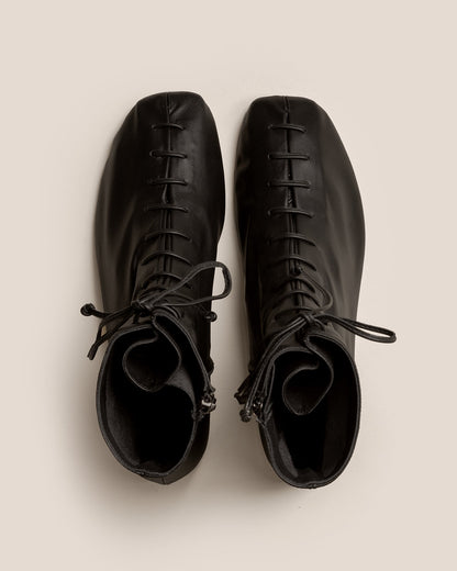 PLEGADA BOOT - Deconstructed Lace-up Boot - Hereu on sale