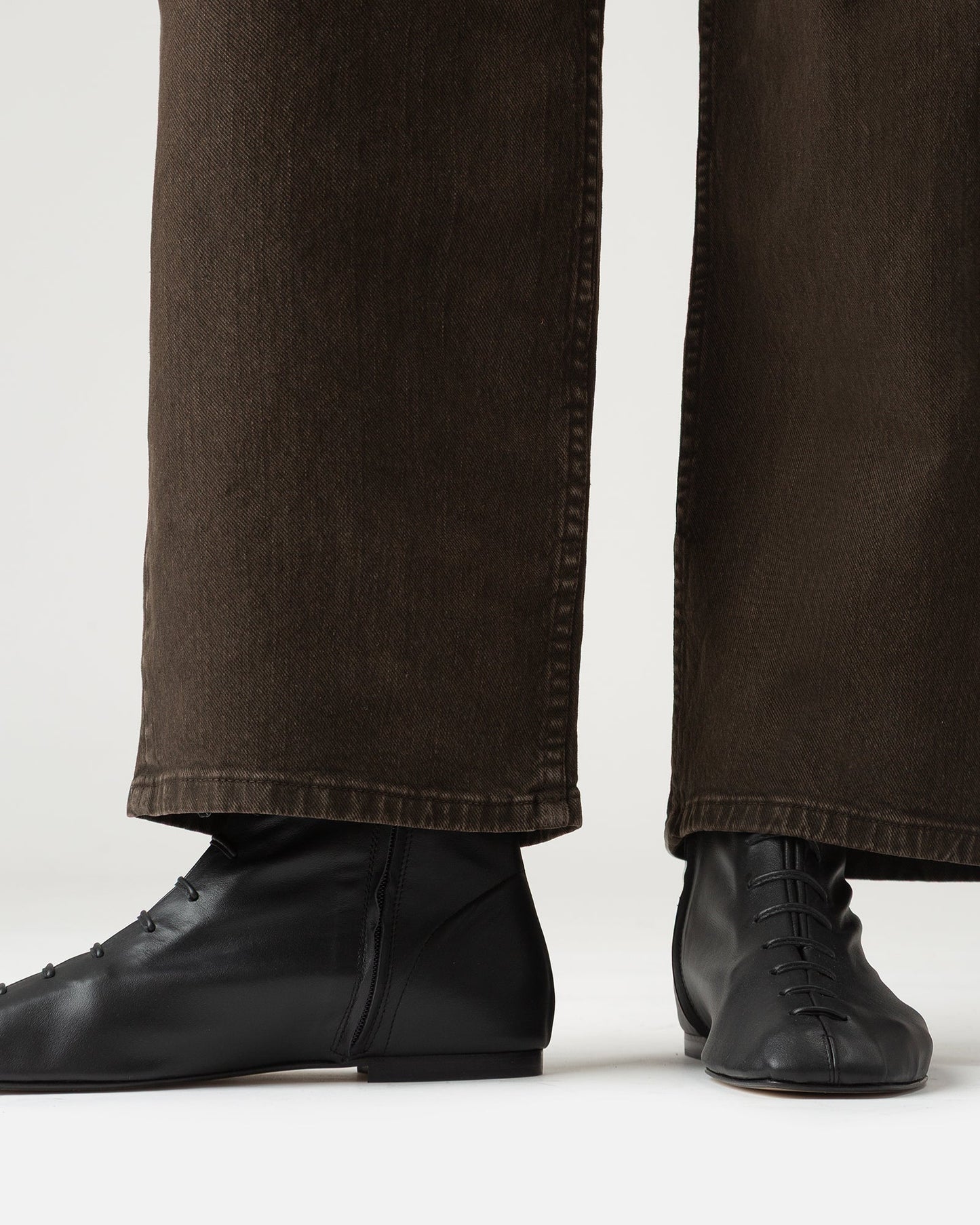 PLEGADA BOOT - Deconstructed Lace-up Boot - Hereu on sale