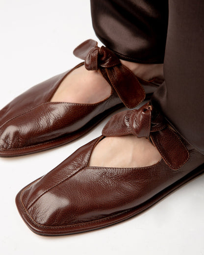 LLASADA SUPPLE SHINY - Front-Knot Pump - Hereu outlet