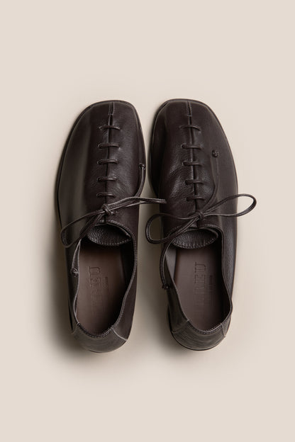 PLEGADA HEELED - Deconstructed Lace-up Shoe - Hereu near me