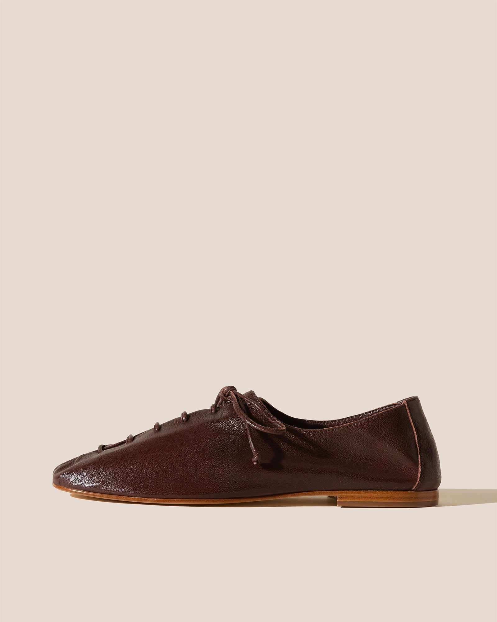 PLEGADA SHINY - Deconstructed Lace-up Shoe - Hereu sale