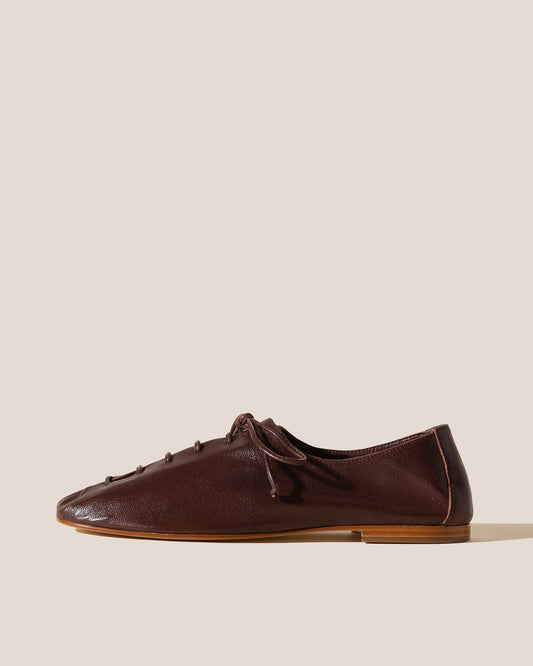 PLEGADA SHINY - Deconstructed Lace-up Shoe - Hereu sale