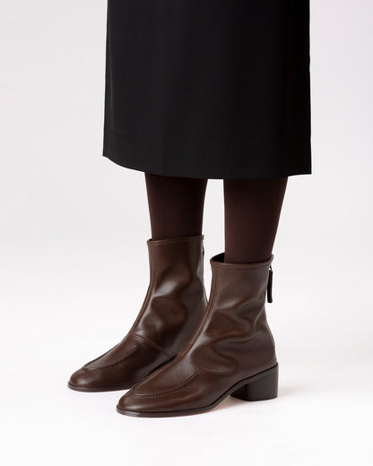 JULIOL BOOT HEELED - Soft Low-Calf Boot - Hereu for sale
