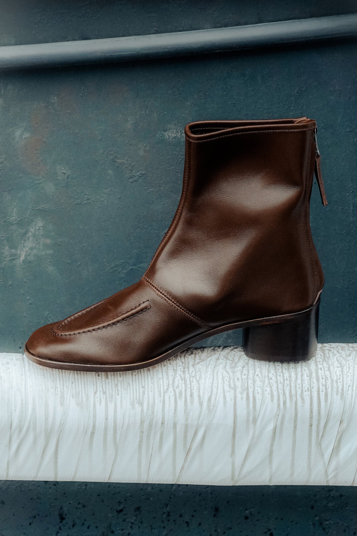 JULIOL BOOT HEELED - Soft Low-Calf Boot - Hereu for sale