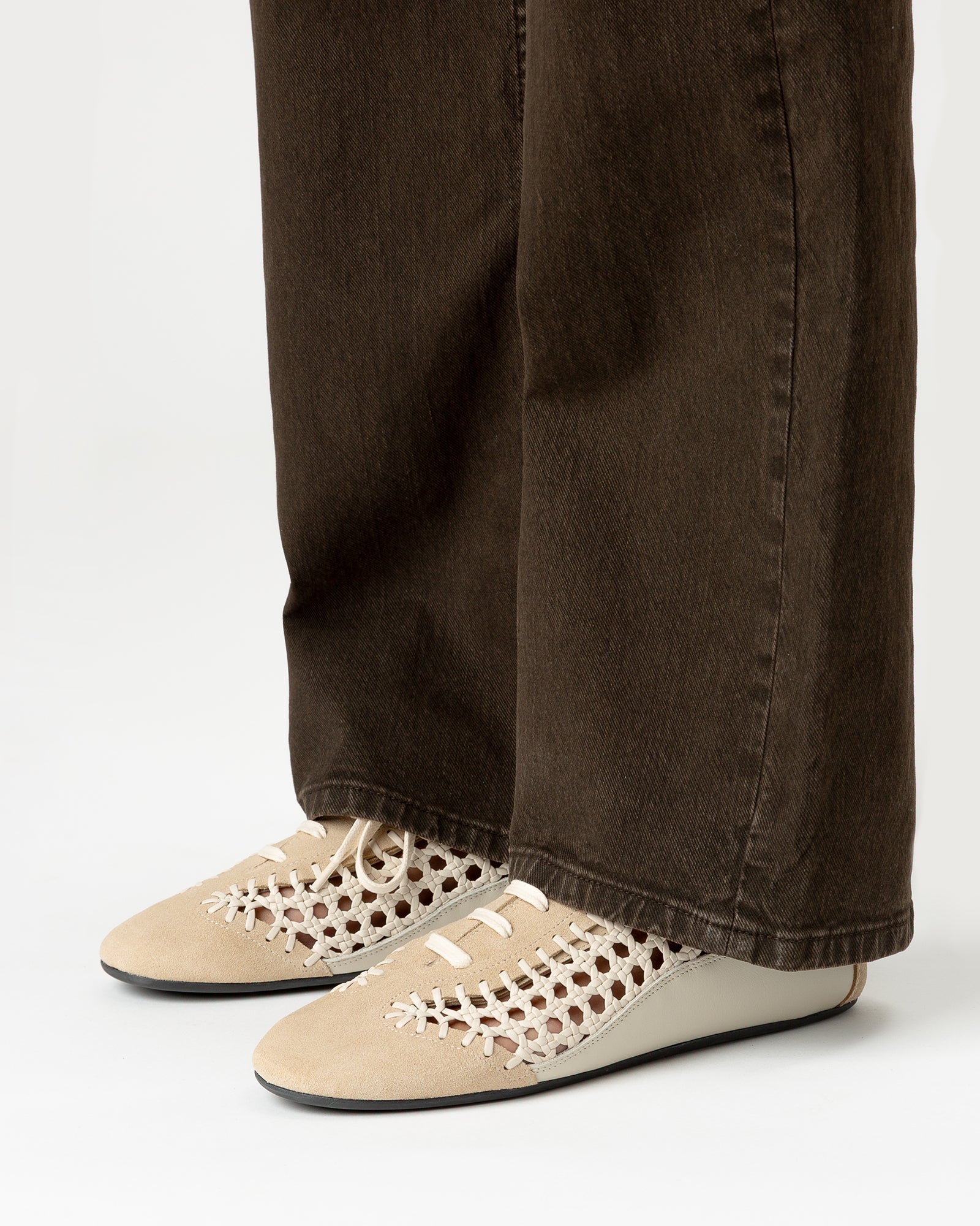 ESPORTIU WOVEN - Lace-Up Sporty Shoe - Hereu discount