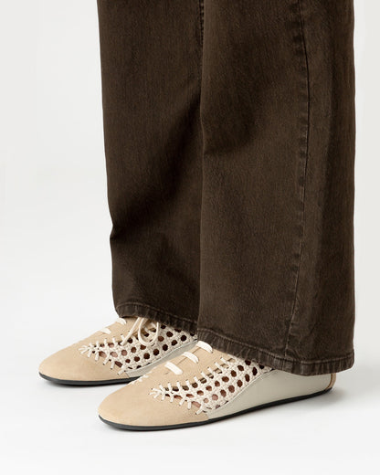 ESPORTIU WOVEN - Lace-Up Sporty Shoe - Hereu discount