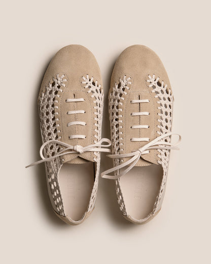 ESPORTIU WOVEN - Lace-Up Sporty Shoe - Hereu sale
