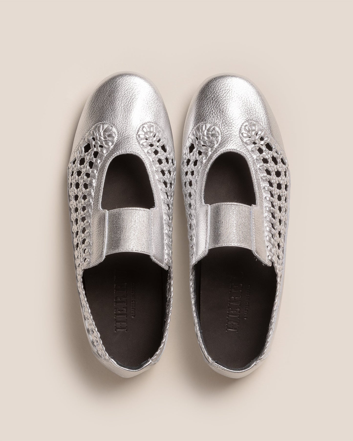 ESPORTIU MARY JANE WOVEN METALLIC - Sporty Mary Jane Shoe - Hereu for sale