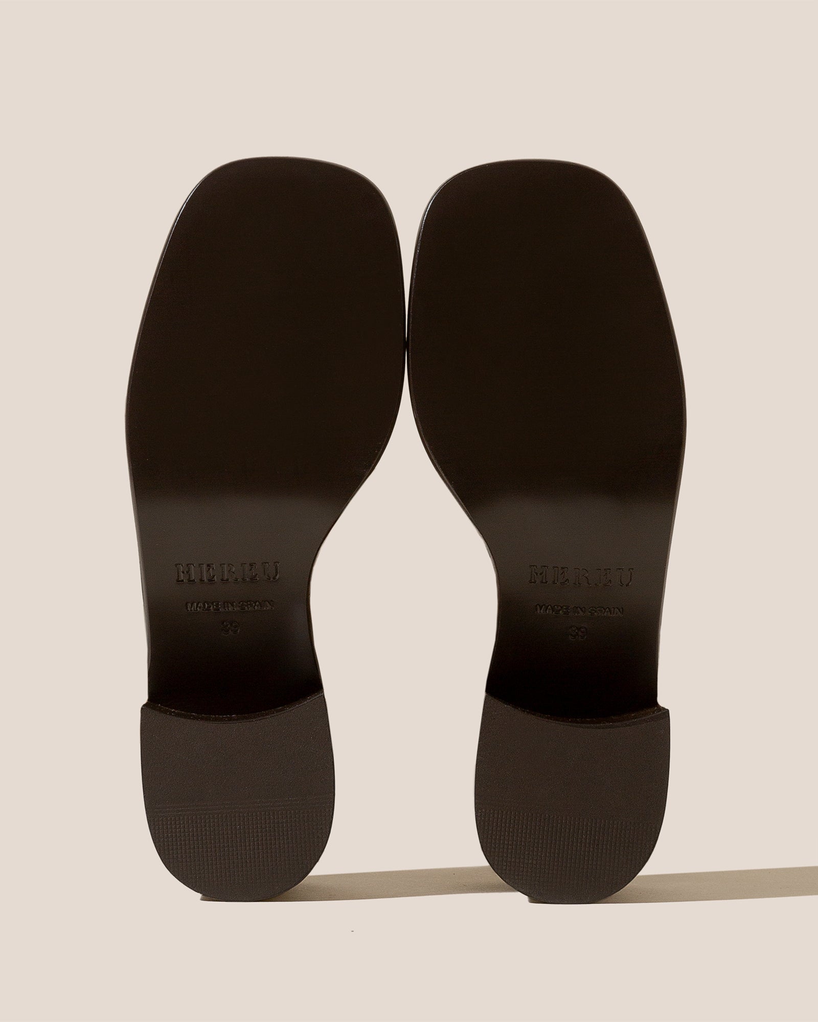 ANCORA SQUARED HEELED SLIDE - Heeled Fisherman Slide - Hereu online