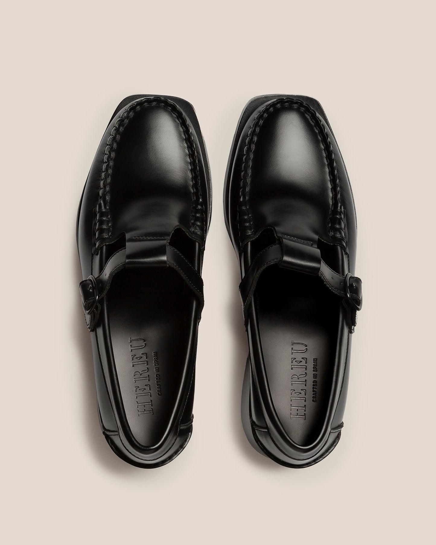 ALBER HEELED - T-Bar Loafer - Hereu outlet