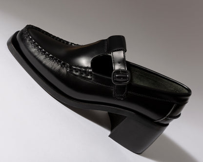 ALBER HEELED - T-Bar Loafer - Hereu outlet