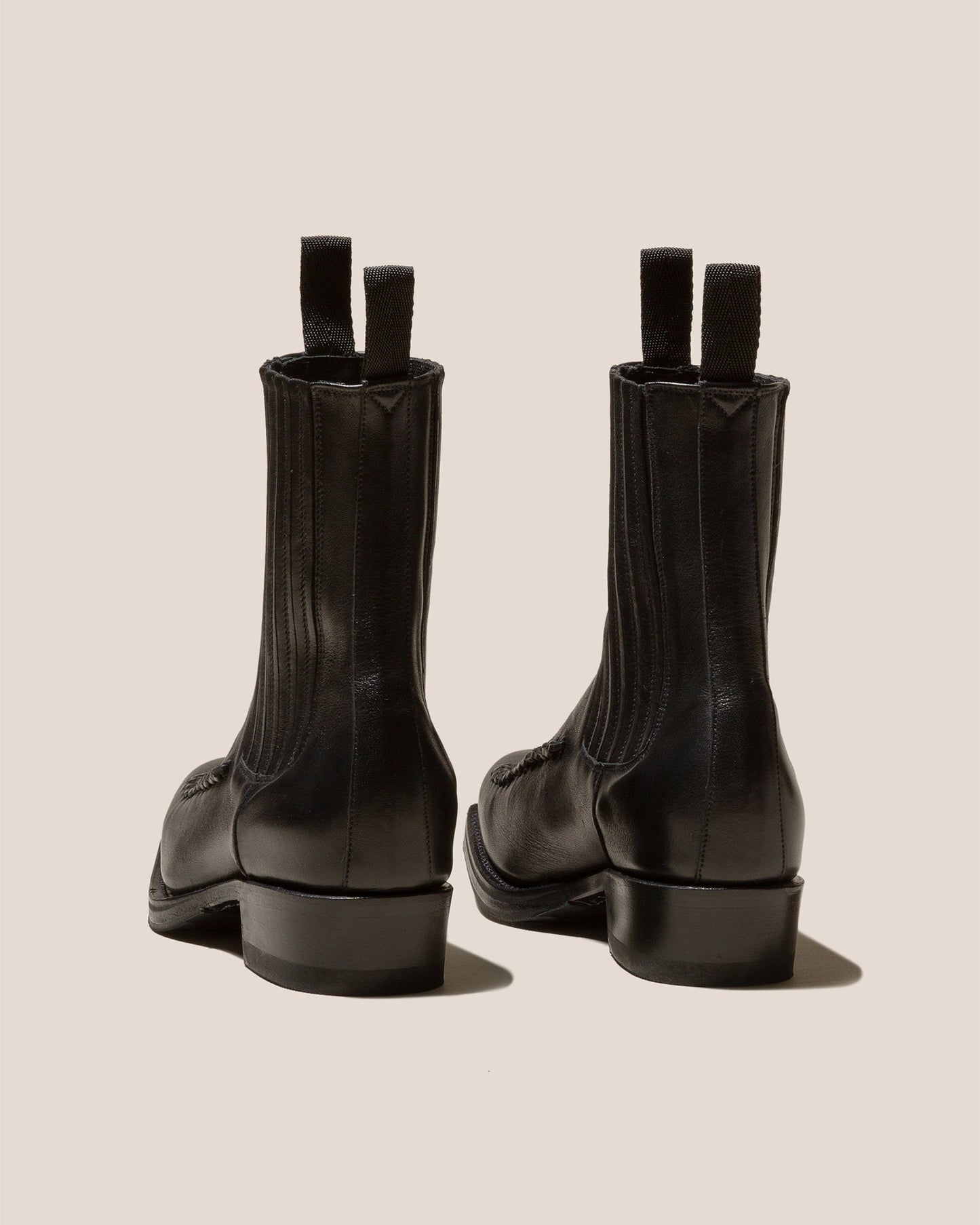 AGULLA - Square-Toe Braided Detail Chelsea Boot - Hereu sale
