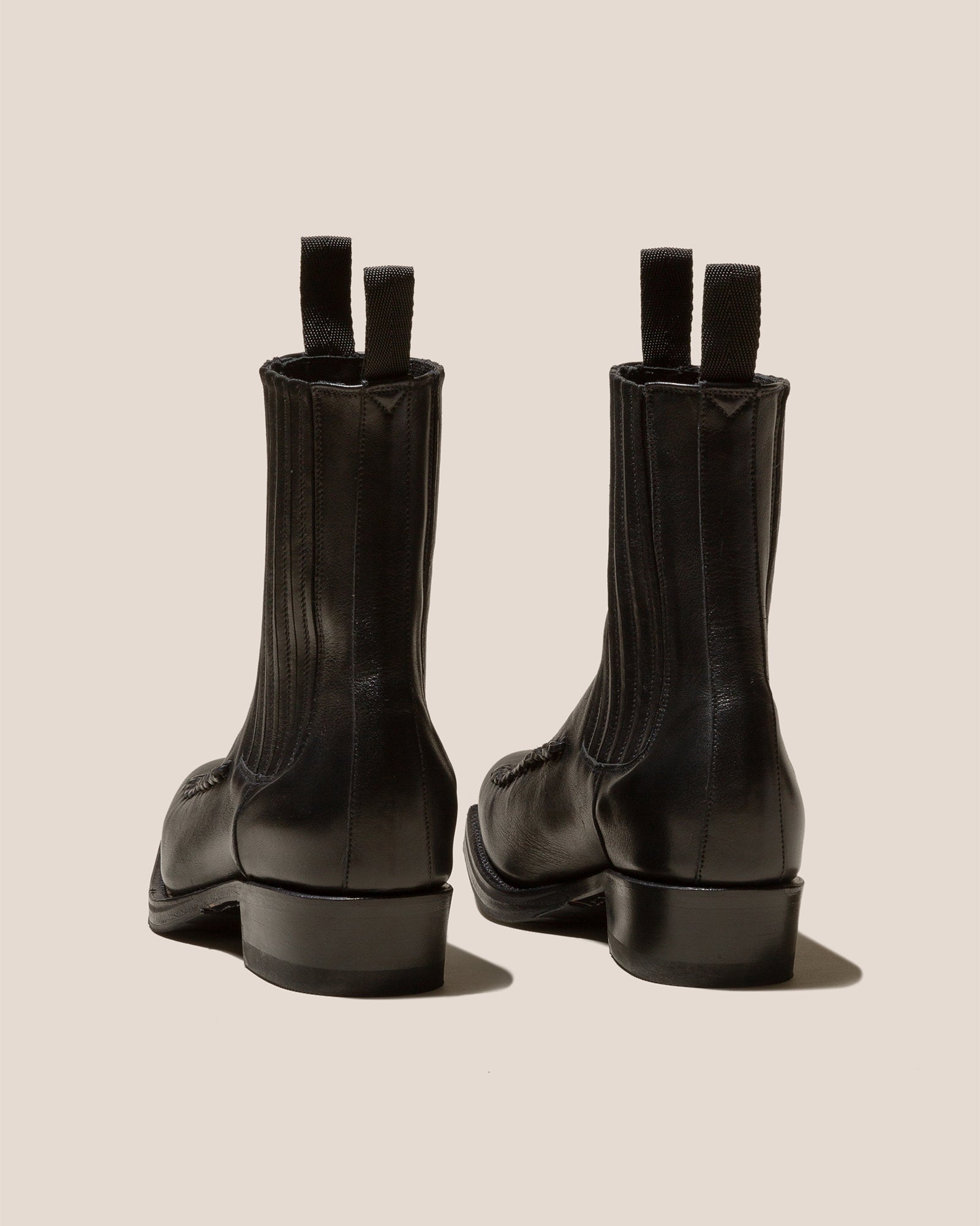 AGULLA - Square-Toe Braided Detail Chelsea Boot - Hereu sale